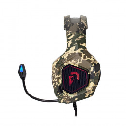 Perfeo RETIARIUS камуфляж 2,2 м, разъем 3,5 мм (4 pin) и USB (LED), переходник