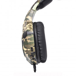 Perfeo RETIARIUS камуфляж 2,2 м, разъем 3,5 мм (4 pin) и USB (LED), переходник