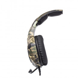 Perfeo RETIARIUS камуфляж 2,2 м, разъем 3,5 мм (4 pin) и USB (LED), переходник