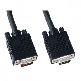 Perfeo V7002 Видеокабель VGA/SVGA вилка - VGA/SVGA вилка, с ф/фильтрами, длина 3 м.