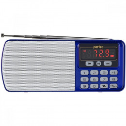 Perfeo ЕГЕРЬ FM+ 70-108МГц/ MP3 синий