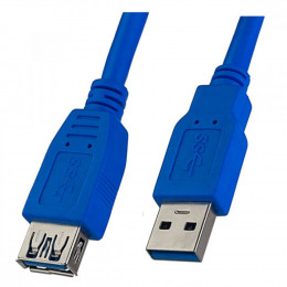 Perfeo Мультимедийный кабель USB3.0 A вилка - A розетка, длина 1,8 м. (U4603)