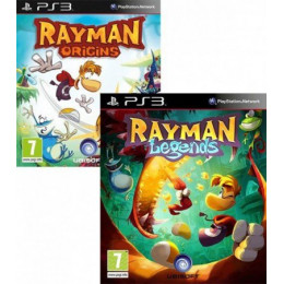 Rayman Legends + Rayman Origins (PS3, русская версия) Trade-in / Б.У.