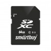 SDXC карта памяти Smartbuy 64GB UHS-I Class 10