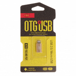 Картридер OTG Micro USB-iPhone T-03