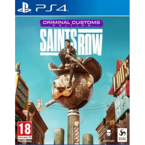 Saints Row - Criminal Customs Edition [PS4, русские субтитры]