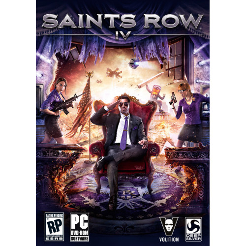 SAINTS ROW 4 (ЛИЦЕНЗИЯ, 24 DLC) DVD9 (игры дш-формат)