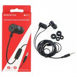 Наушники с микрофоном Borofone BM31 (черный)