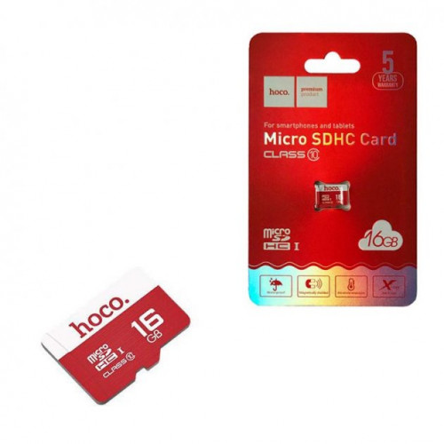 Карта памяти Hoco microSDHC (Class 10) 16GB