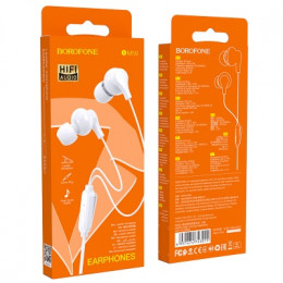 Наушники с микрофоном Borofone BM59 (белый)