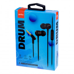 Наушники Perfeo Drum (черный)