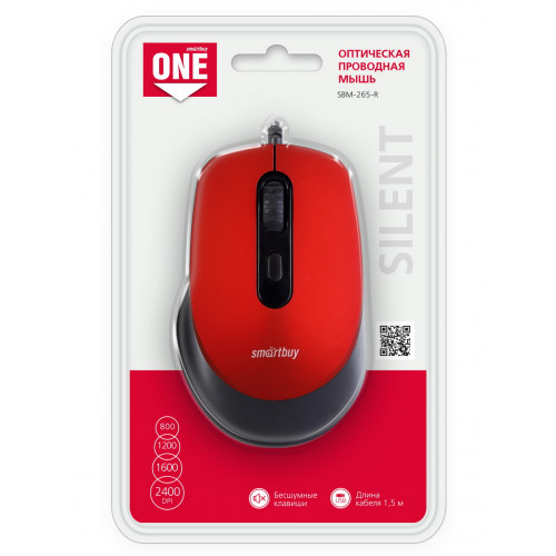 Мышь SmartBuy One SBM-265-R