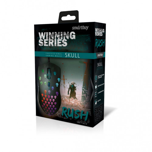 Игровая мышь SmartBuy Rush Skull SBM-718G-K