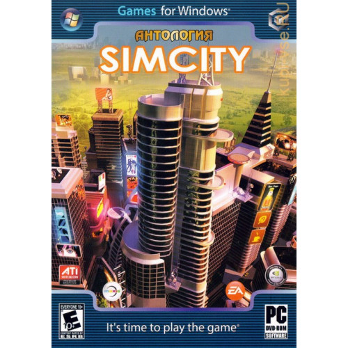 Антология SimCity: Твои фантазии — Твой город Репак (DVD) PC
