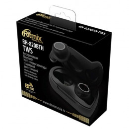 Наушники Ritmix RH-820BTH TWS (черный)