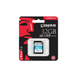 Карта памяти Kingston Canvas Go! SDG/32GB SDHC 32GB