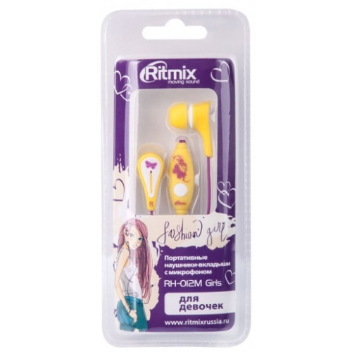 Наушники Ritmix RH-012M Girls