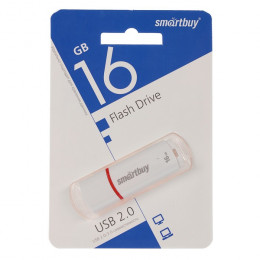 USB Flash SmartBuy Crown White 16GB (SB16GBCRW-W)