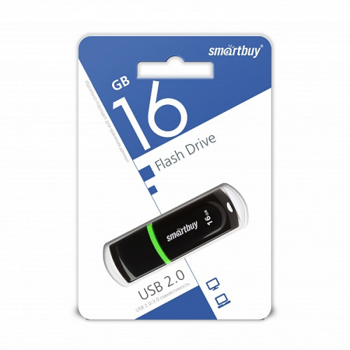 USB Flash SmartBuy Paean 16GB Black (SB16GBPN-K)