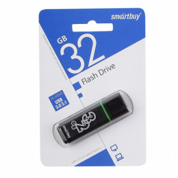 USB Flash SmartBuy Glossy Dark Grey 32GB [SB32GBGS-DG]