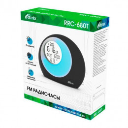 Настольные часы Ritmix RRC-680T