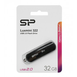 USB Flash Silicon-Power LuxMini 322 32 Гб (SP032GBUF2322V1K)