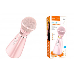 Bluetooth-микрофон Hoco BK6 Hi-Song (розовый)