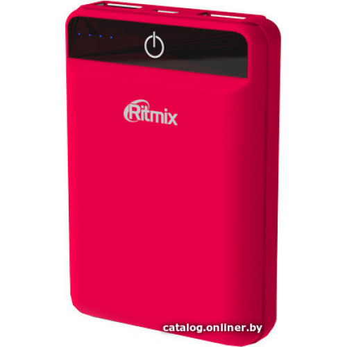 Внешний аккумулятор Ritmix RPB-10003L (красный)