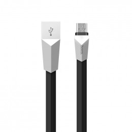 Кабель Hoco X4 microUSB (белый/черный)