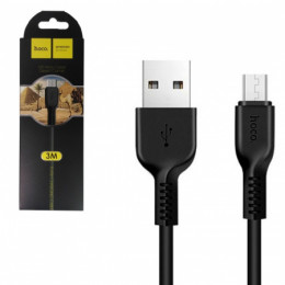 Кабель Hoco X20 USB Type-C (3 м, черный)
