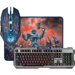 Клавиатура + мышь с ковриком Defender Killing Storm MKP-013L RU