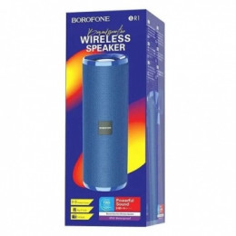 Беспроводная колонка Borofone BR1 (синий)
