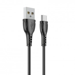 Кабель Borofone BX51 USB Type A - USB Type C (1 м, черный)