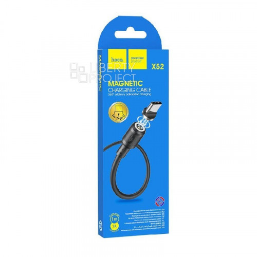 Кабель Hoco X52 Sereno USB Type-A - USB Type-C (1 м, черный)