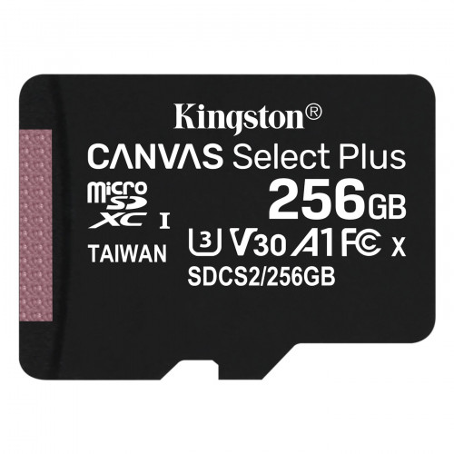 Карта памяти Kingston Canvas Select Plus microSDXC 256GB