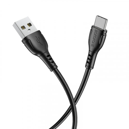 Кабель Borofone BX51 USB Type A - USB Type C (1 м, черный)
