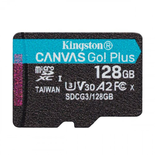 Карта памяти Kingston Canvas Go! Plus microSDXC 128GB