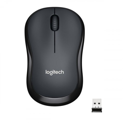 Мышь Logitech M220 Silent (темно-серый) [910-004878]