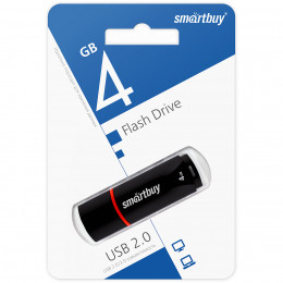 USB Flash SmartBuy Crown Black 4GB (SB4GBCRW-K)