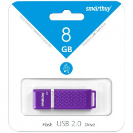 USB Flash SmartBuy Quartz Violet 8GB [SB8GBQZ-V]