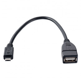 VS Кабель USB2.0 A розетка - Micro USB вилка, длина 1 м. (U211)