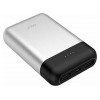 GOLF G71/ Powerbank 10000 mah+ Кабель Micro usb /In Micro usb,Type-C/Out Type-C,USB1А,2.1A/Al/Silver