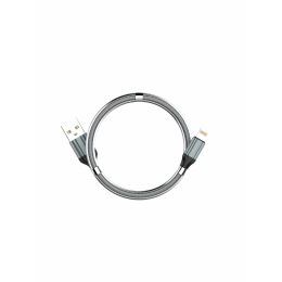 LDNIO LS511/ USB кабель Type-C/ 1m/ 2.4A/ медь: 86 жил/ Магнитная оплетка/ Black