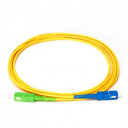 Шнур оптический SC/APC-SC/APS-G657A1-3.0-PVC, 1 метр