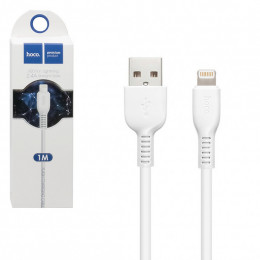 Кабель HOCO X20 USB - для iPhone 1 метр, белый