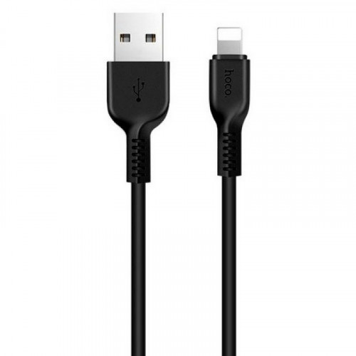 Кабель HOCO X20 USB - для iPhone 1 метр, черный