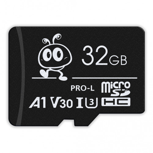 micro SDHC карта памяти Smart Buy 32GB Pro U3/A1/V30, 95/60 МБ/с [SB32GBSDCL10U3L-01] (с адаптером SD)