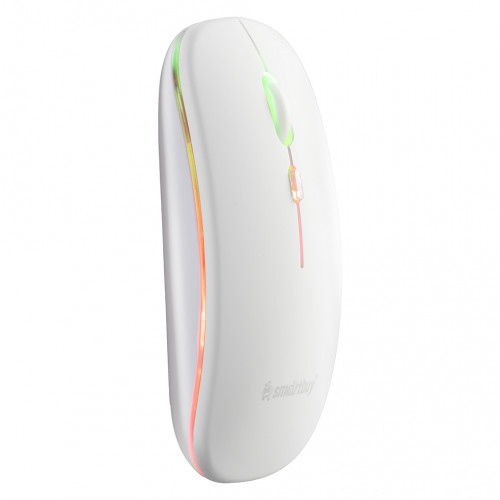 Опт. беспр. мышь SB X31 [SBM731DW], белая, Dual BT+USB с зарядкой