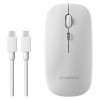 Опт. беспр. мышь SB X31 [SBM731DW], белая, Dual BT+USB с зарядкой