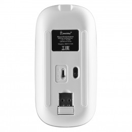 Опт. беспр. мышь SB X31 [SBM731DW], белая, Dual BT+USB с зарядкой
